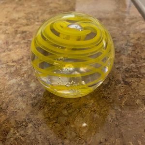 Handmade Glass Paperweight